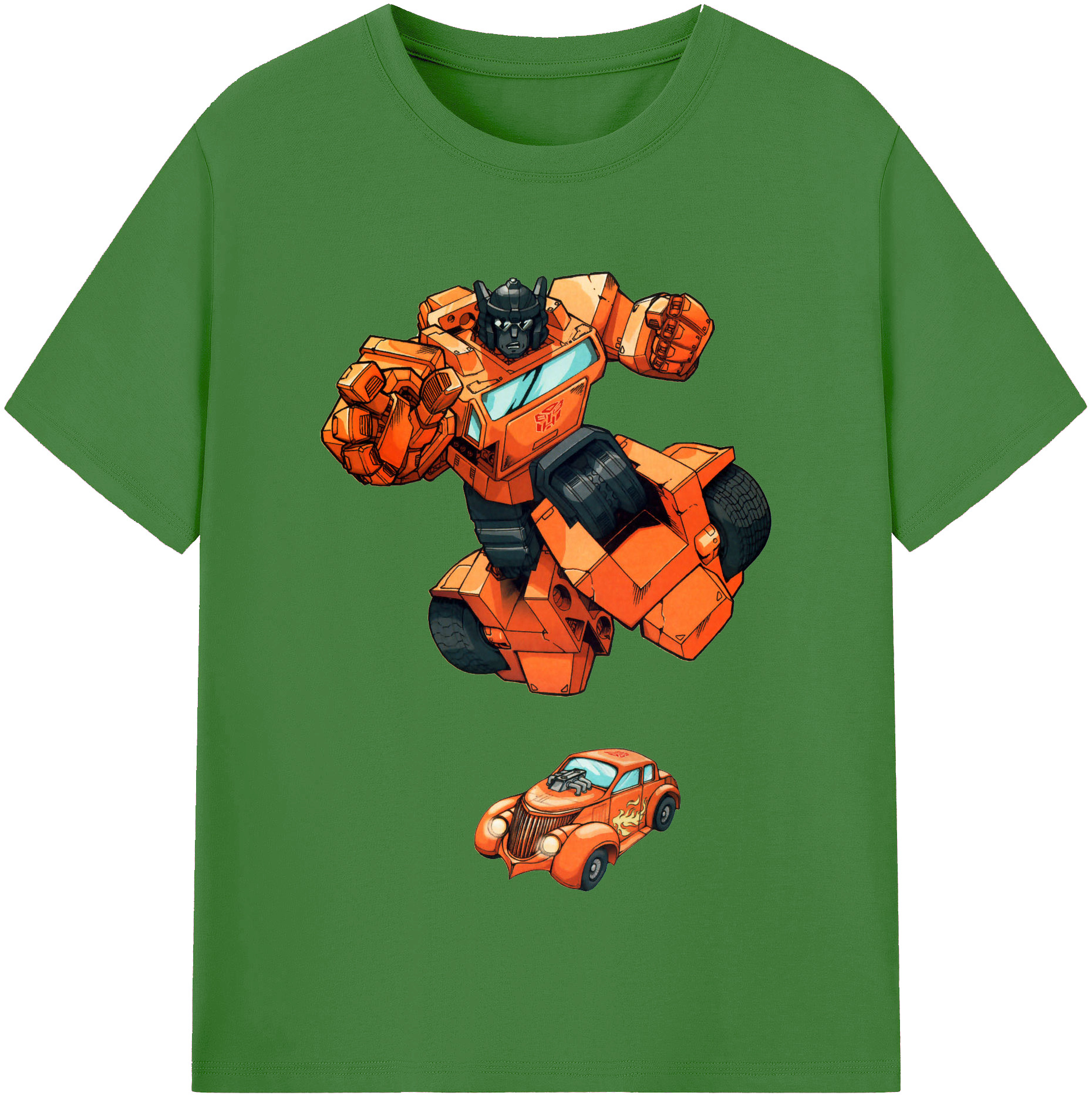 （画像用）  レディースカジュアルプリントTシャツ（綿100％）